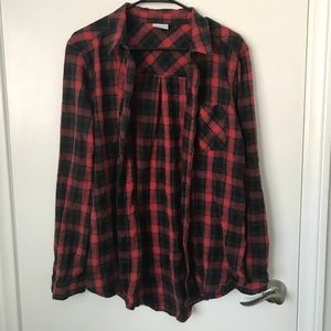 Red & Black Plaid Flannel